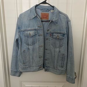 LEVI WOMENS DENIUM JEAN JACKET